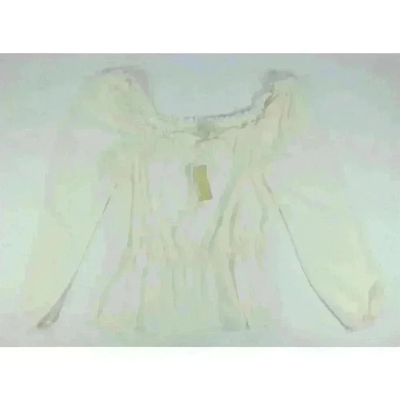 NEW! Michael Kors Women’s L Off-The-Shoulder Top NWT $88 - Picture 1 of 5